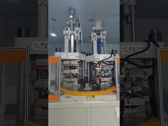 Machine de moulage par injection de silicone LSR à deux couleurs de 120 tonnes avec table rotative